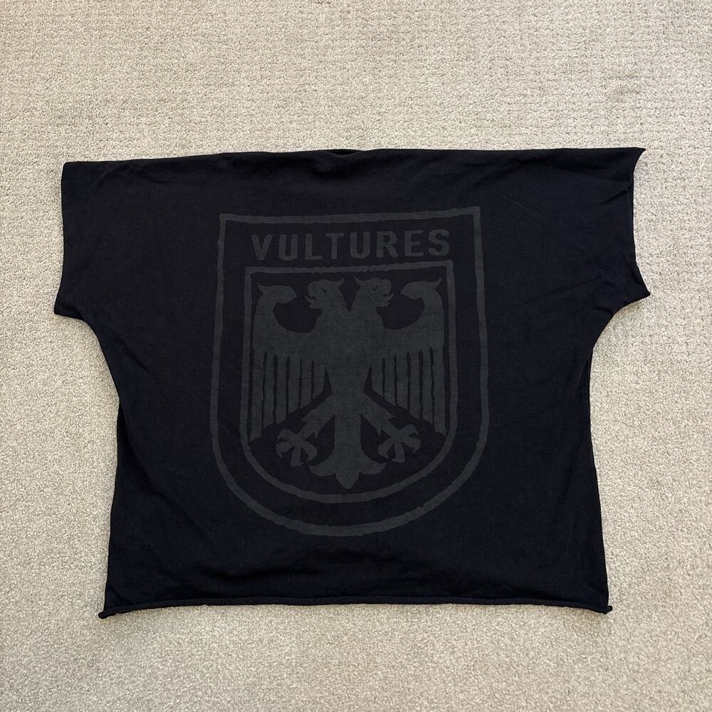 YEEZY Vultures Collection GOSHA Box Tee Shirt Size 1 Medium Black Oversized